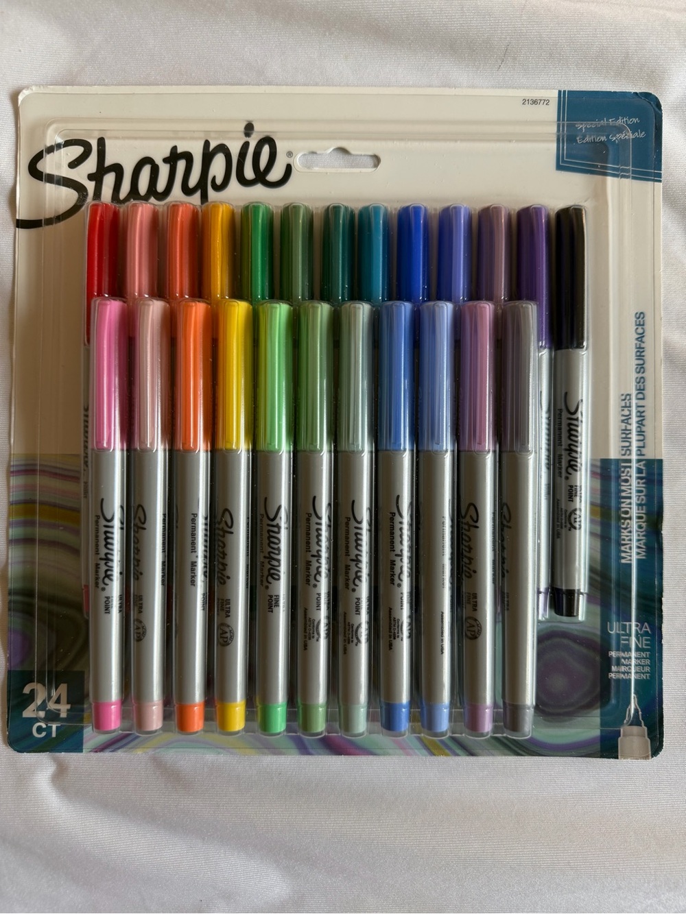 Sharpie Ultra Fine Permanent Marker Set - 24 Assorted Colors